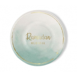 6 Assiettes Ramadan Mubarak