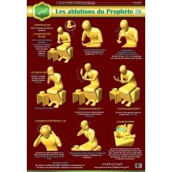 Poster: Les Ablutions du Prophète (saw)